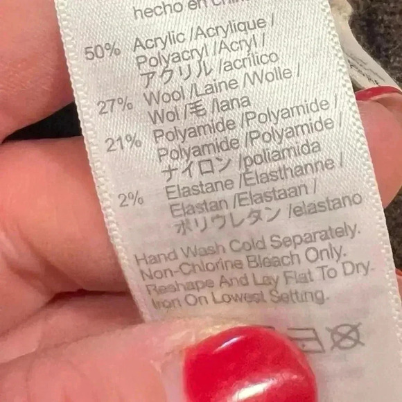 Madewell Elsmere Pullover Crewneck Sweater Size XS Brown Ribbed Wool Blend Soft - Picture 10 of 10